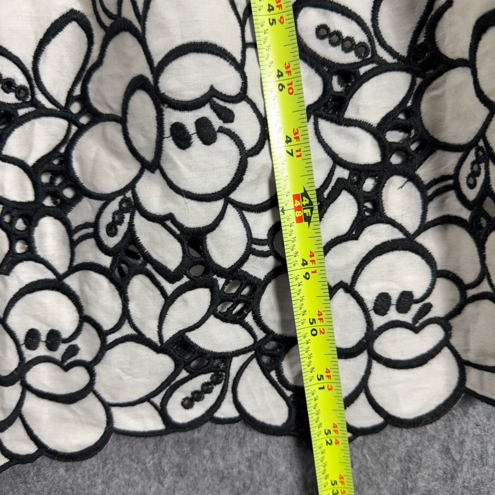 Torrid Belle Isle Tiered Embroidered Floral Maxi Dress Size 22 Whisper White - Picture 5 of 16